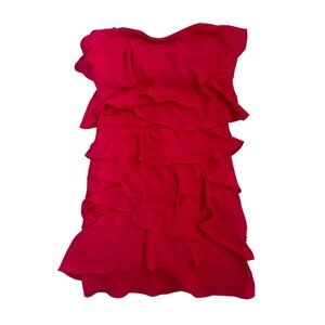 NEW BCBGMAXAZRIA Ginger Cocktail Dress, Pink Raspberry, Size 4